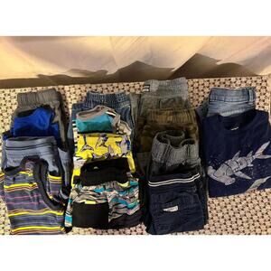 Boys' Mixed Shorts, Swim Trunks and Tank Tops Bundle, Size 4T